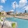 pool with spacious surroundings